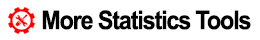 More Statistics Tools